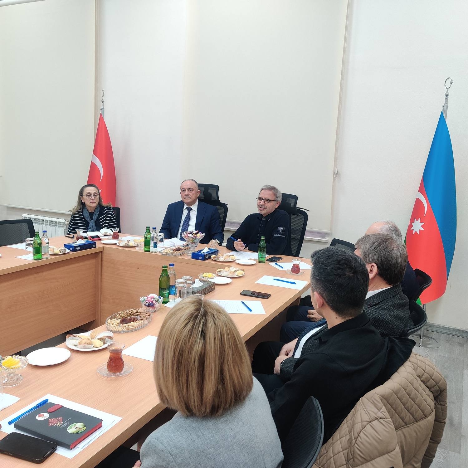 Türkiyənin YÖKAK sədri və Sakarya Universitetinin rektoru TAU-nu ziyarət edib