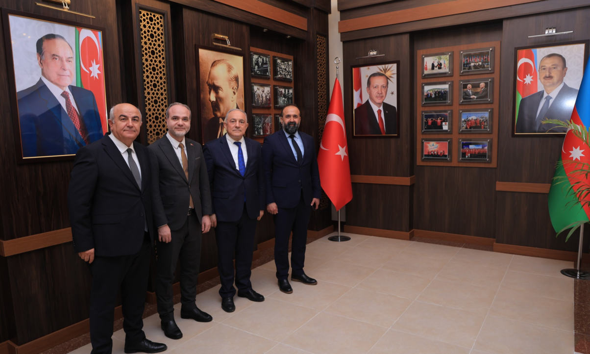 Niğde Ömer Halisdemir Universitetinin rektoru Türkiyə-Azərbaycan Universitetini ziyarət edib