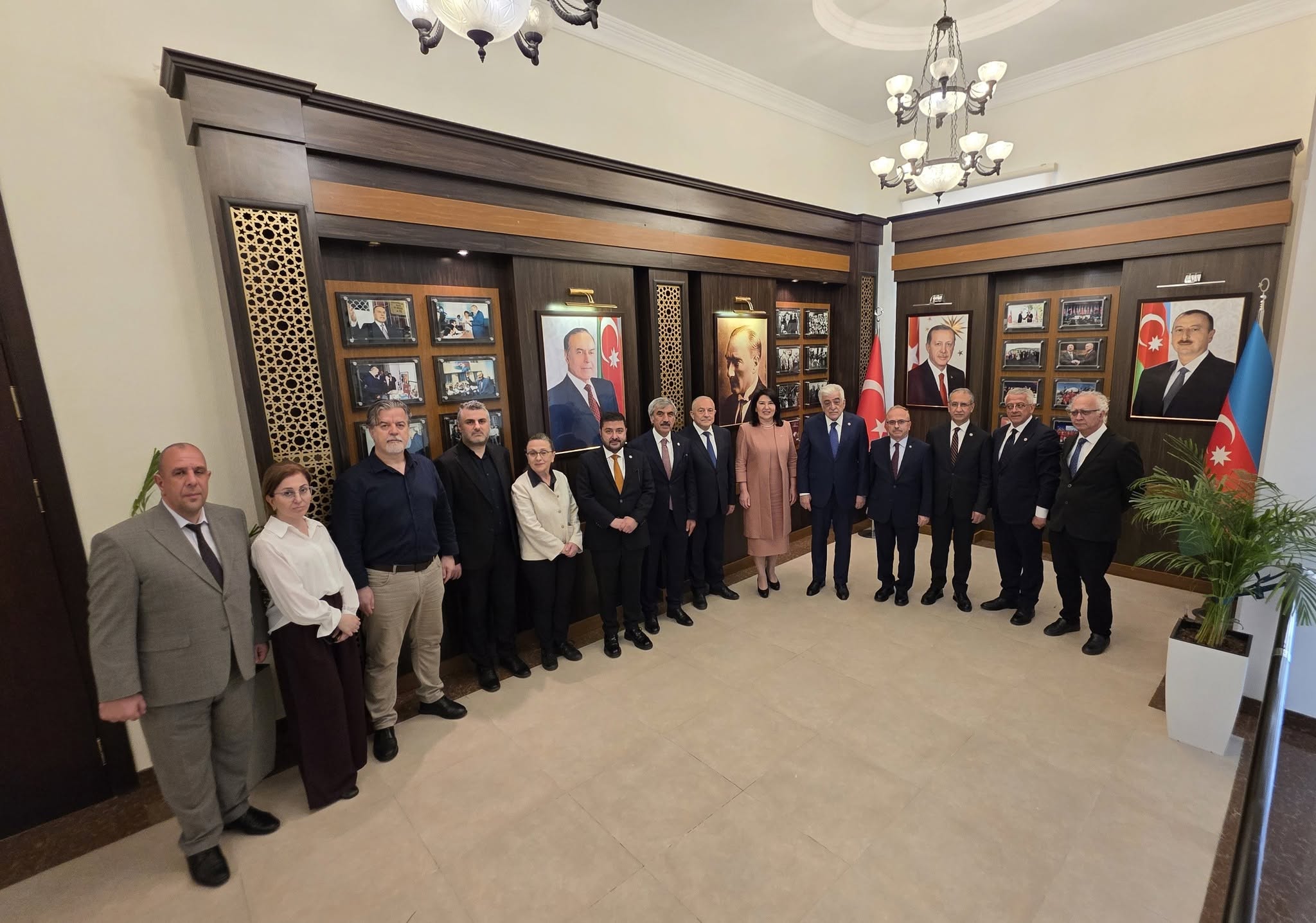 Türkiyə Böyük Millət Məclisinin millət vəkilləri TAU-da qonaq olublar