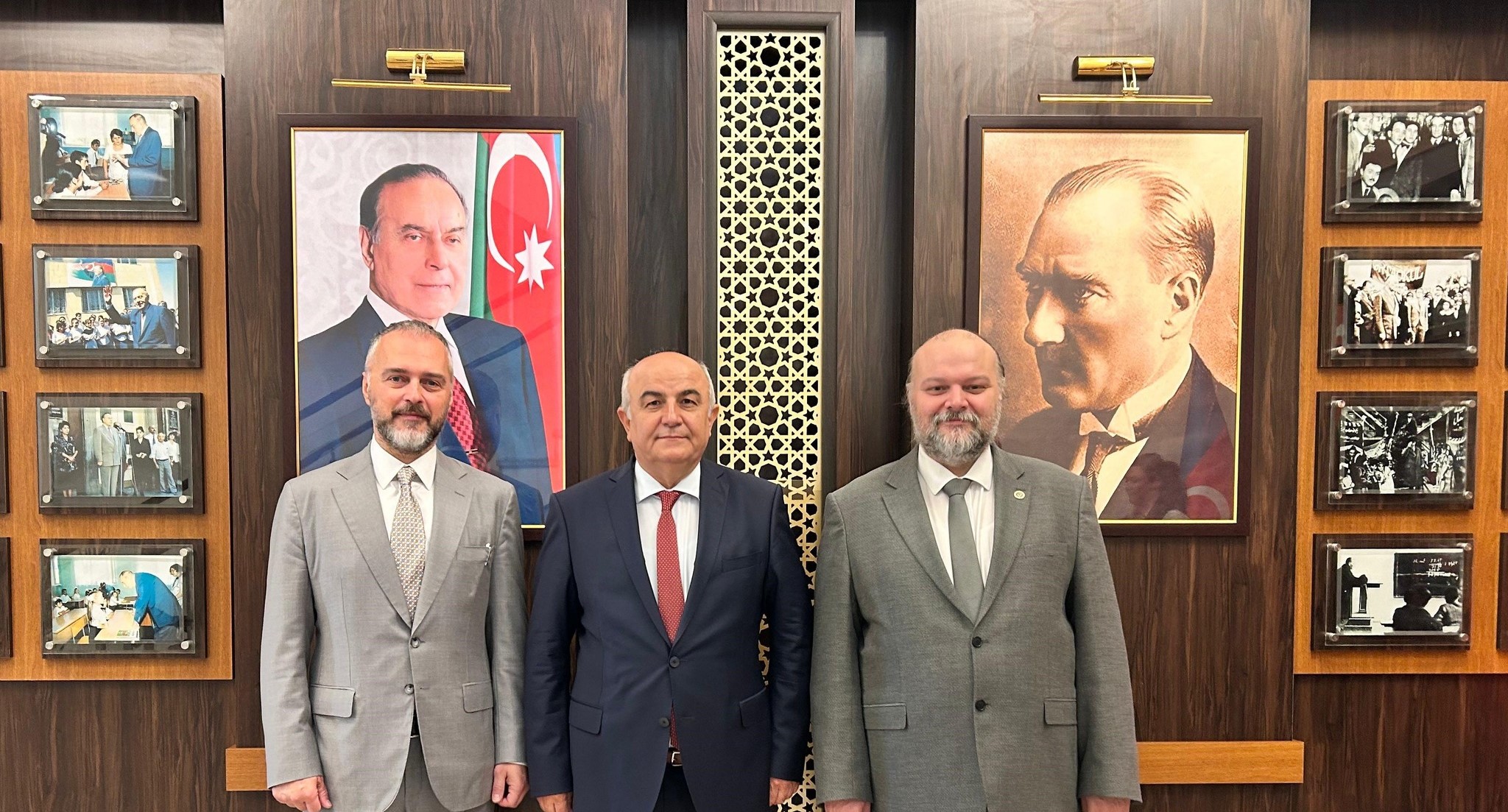 İstanbul Beykent Universitetinin rektoru TAU-da olub