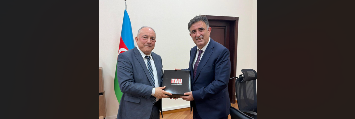 Gəbzə Texniki Universitetinin rektoru TAU-nu ziyarət edib