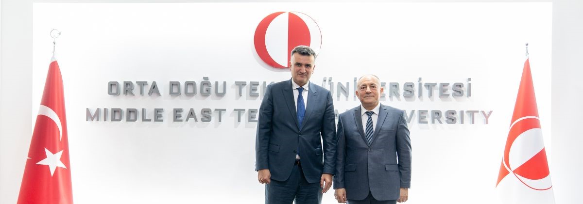TAU-nun rektor əvəzi Vilayət Vəliyev Orta Doğu Texniki Universitetində səfərdə olub
