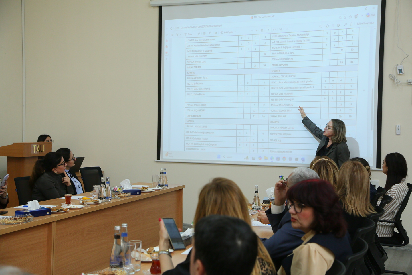 TAU-nun təşəbbüsü ilə Milli Qida Texnologiyaları Platformasının görüşü olub: təhsil proqramları yenilənir