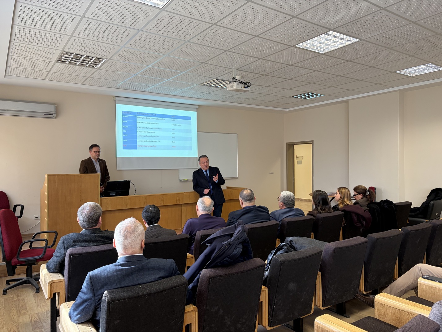 TAU-nun təşəbbüsü olan Milli Qida Texnologiyaları Platformasının altıncı görüşü Türkiyənin Hacettepe Universitetində keçirilib