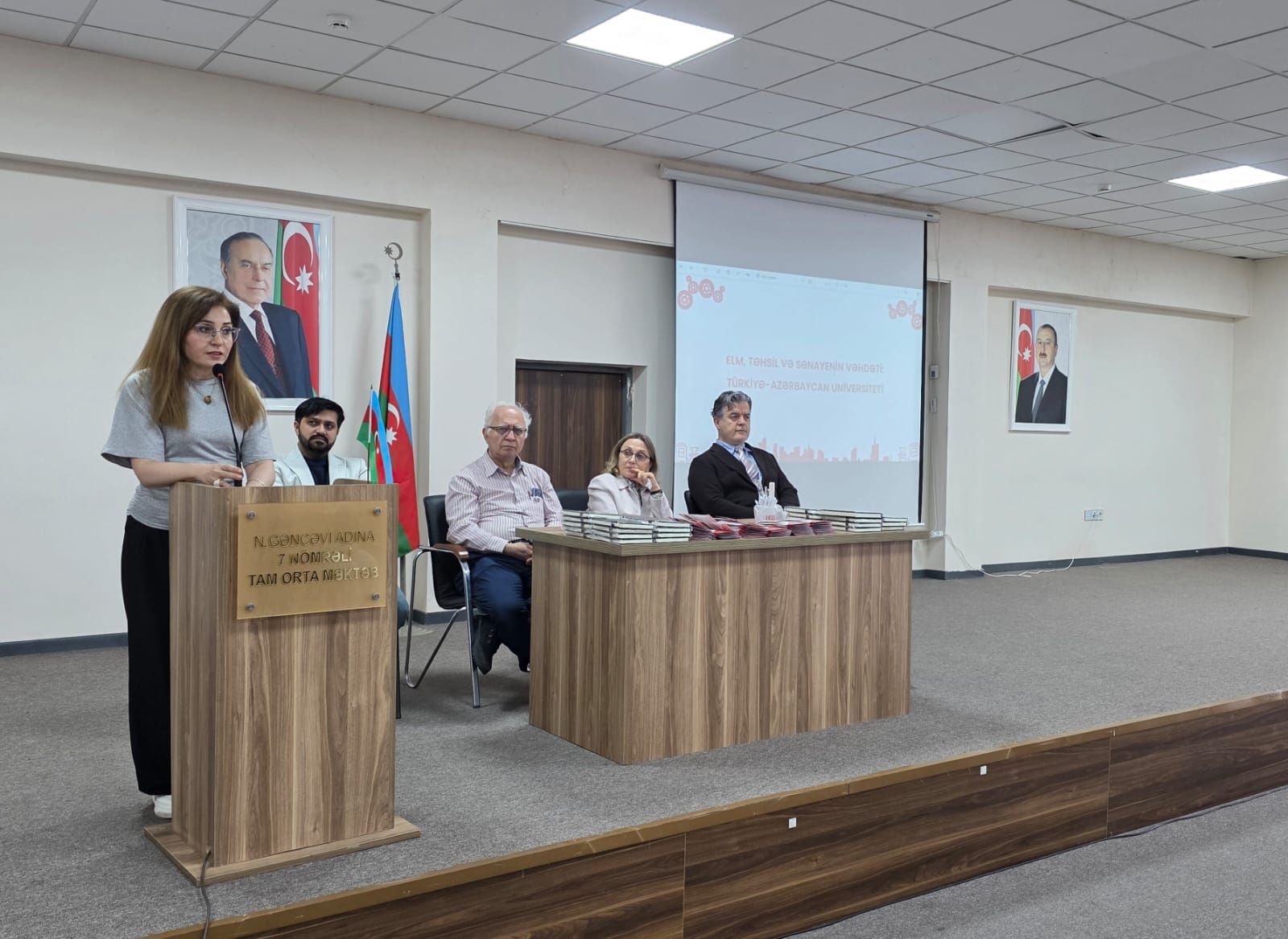 TAU-nun kollektivi Şəkidə tanıtım günü keçiriblər