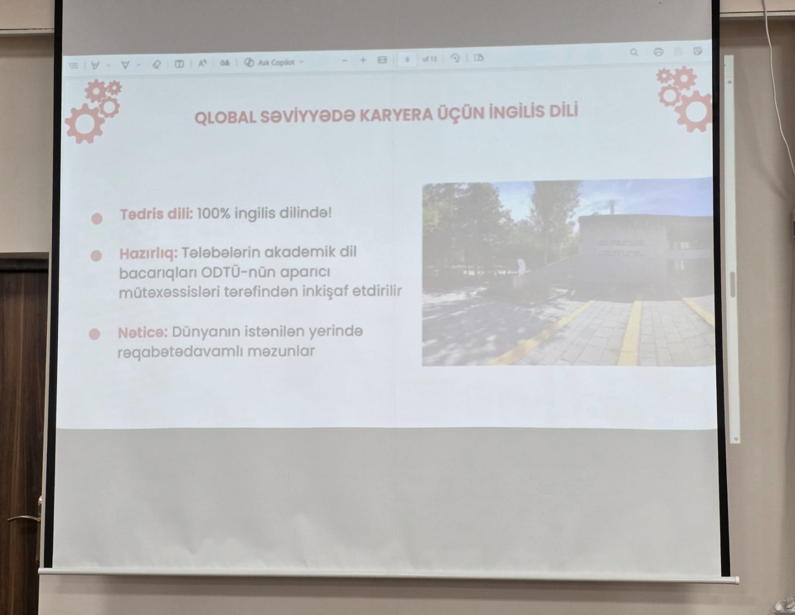 TAU-nun kollektivi Şəkidə tanıtım günü keçiriblər