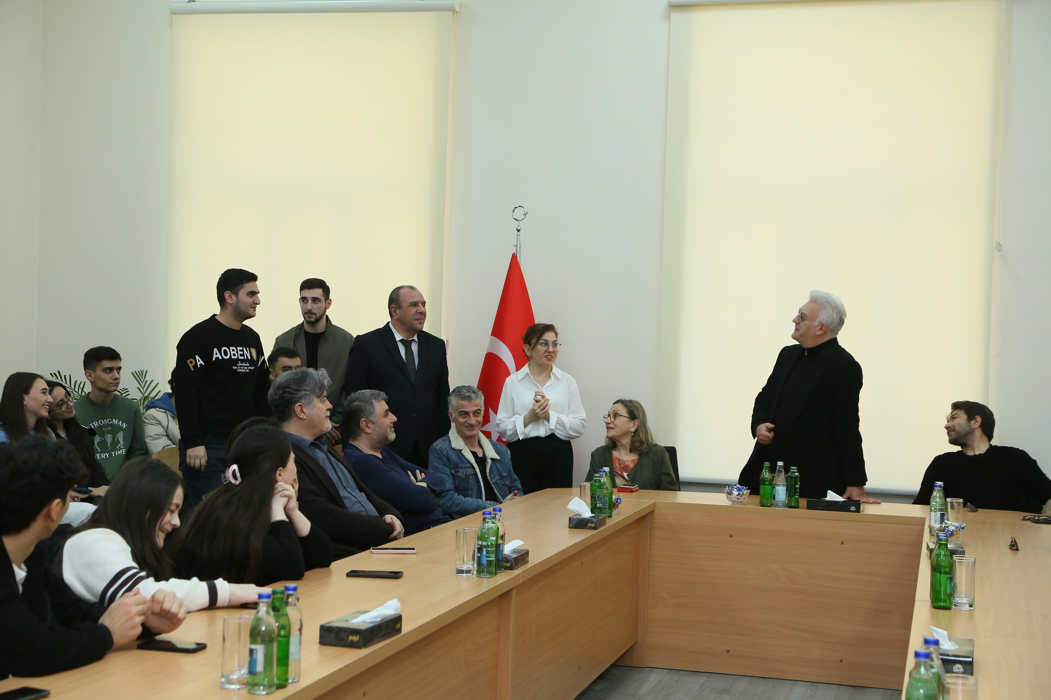Türkiyənin tanınmış aktyoru və rejissoru TAU-da qonaq olub