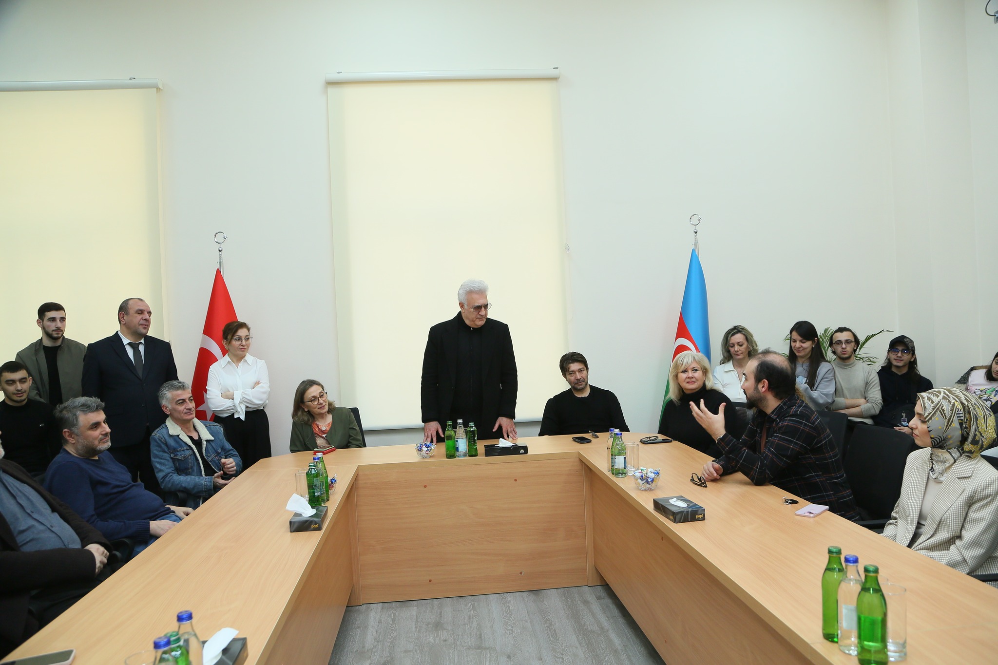 Türkiyənin tanınmış aktyoru və rejissoru TAU-da qonaq olub