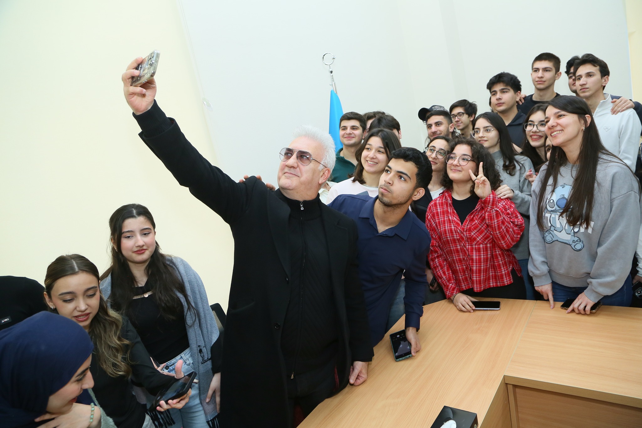 Türkiyənin tanınmış aktyoru və rejissoru TAU-da qonaq olub