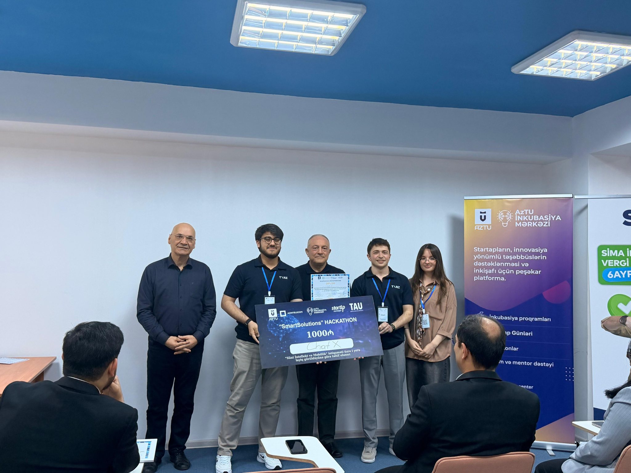 TAU tələbələri “SmartSolutions Hackathon 2026” müsabiqəsinin qalibləri seçilib