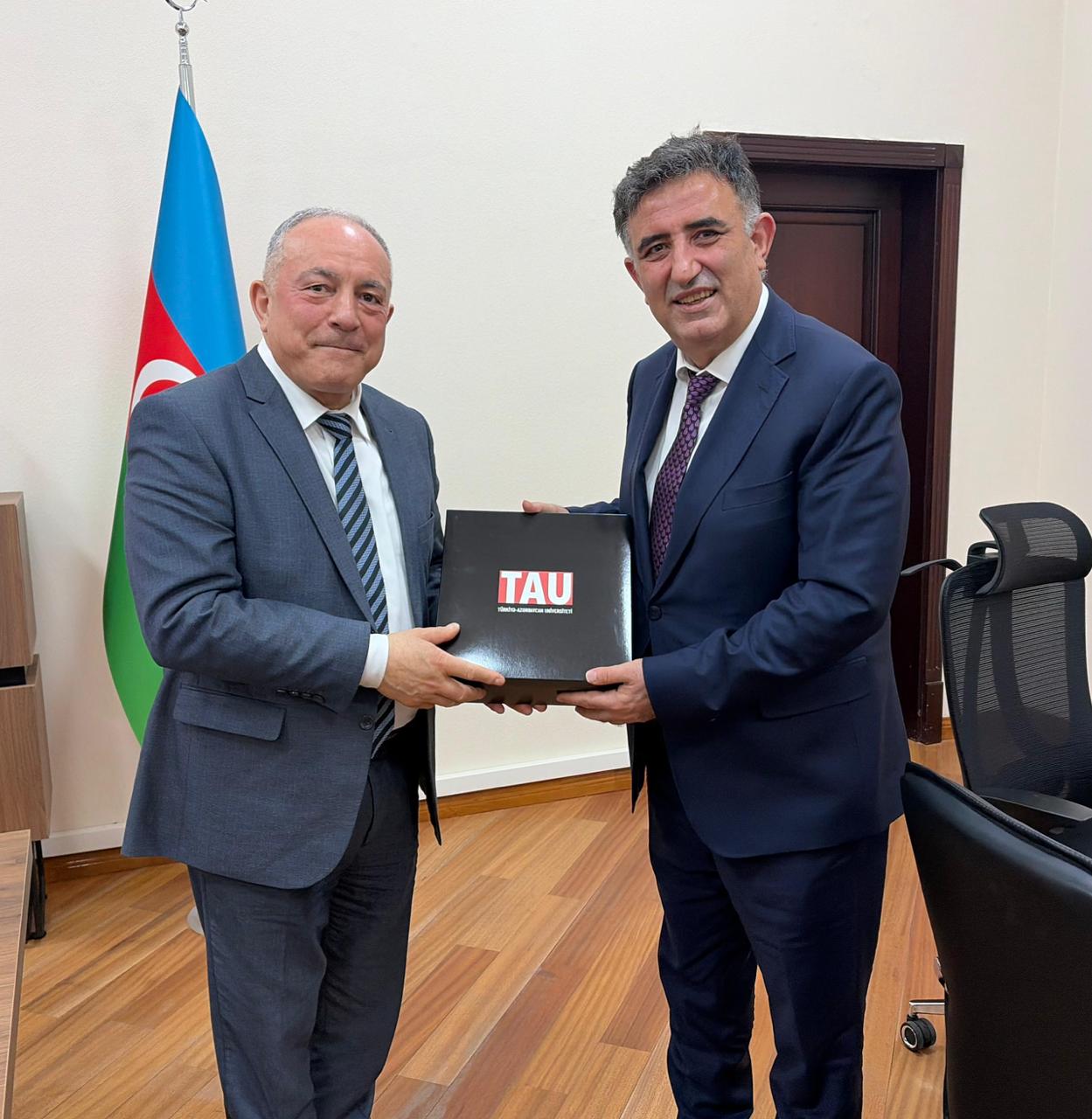Gəbzə Texniki Universitetinin rektoru TAU-nu ziyarət edib