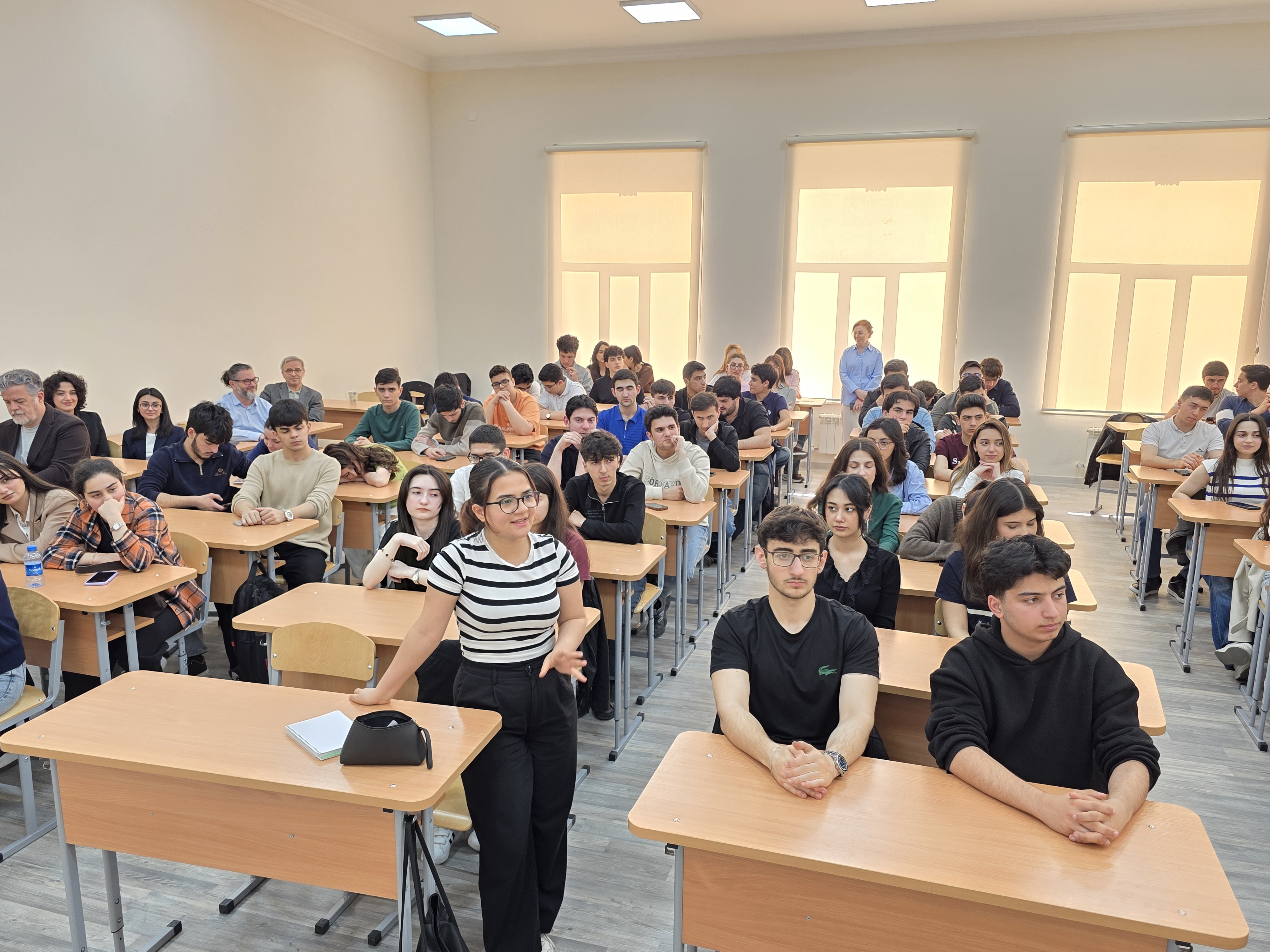 Türkiyənin Azərbaycandakı səfiri TAU tələbələrinə “Karyera planlaması” mövzusunda seminar keçib