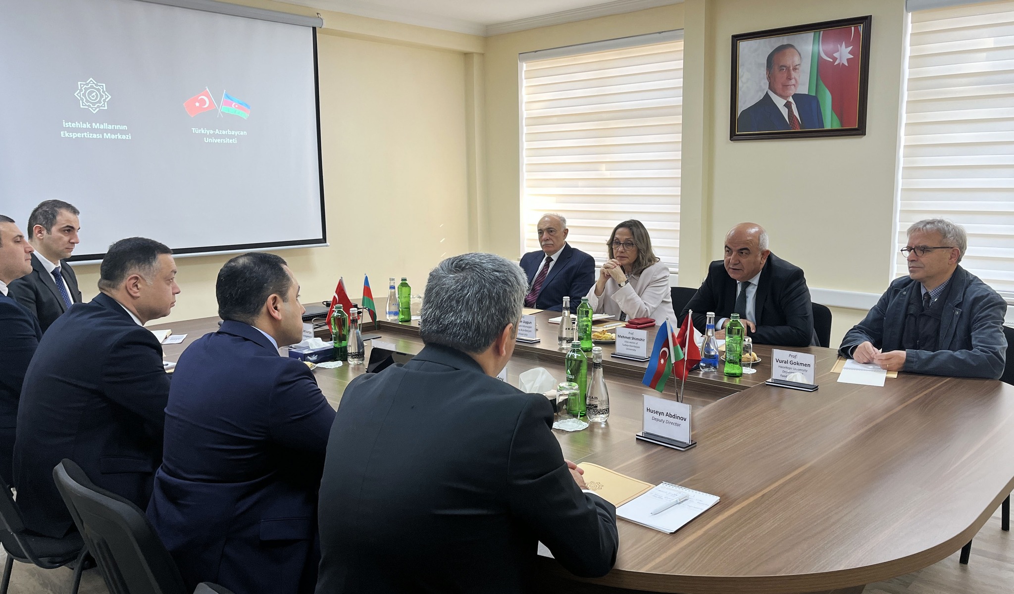 TAU nümayəndələri “İstehlak Mallarının Ekspertizası Mərkəzi” MMC-də olub
