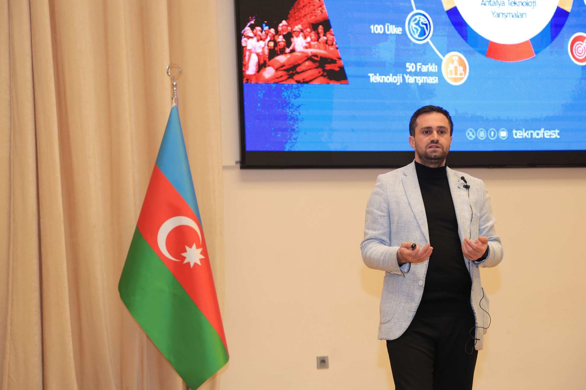 AzTU və TAU tələbələri üçün “Texnofest”lə bağlı infosessiya keçirilib