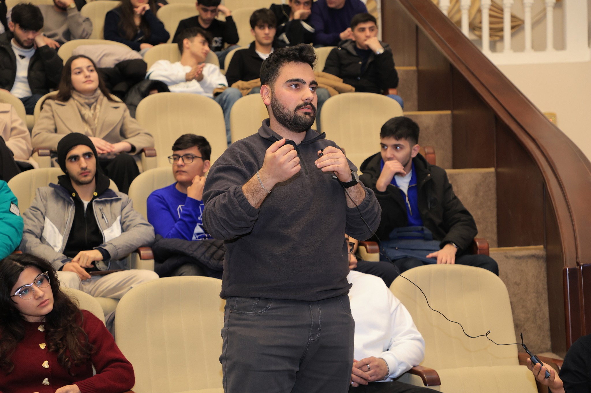 AzTU və TAU tələbələri üçün “Texnofest”lə bağlı infosessiya keçirilib