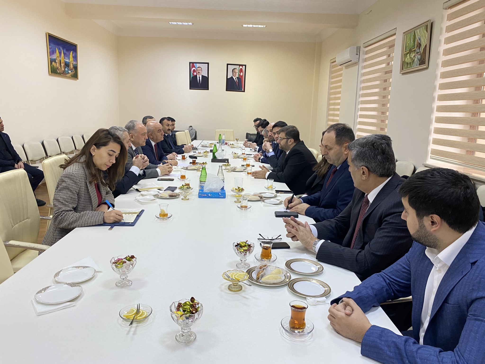 MÜSİAD Azərbaycan və GOSB texnoparkın nümayəndələri AzTU-da olub