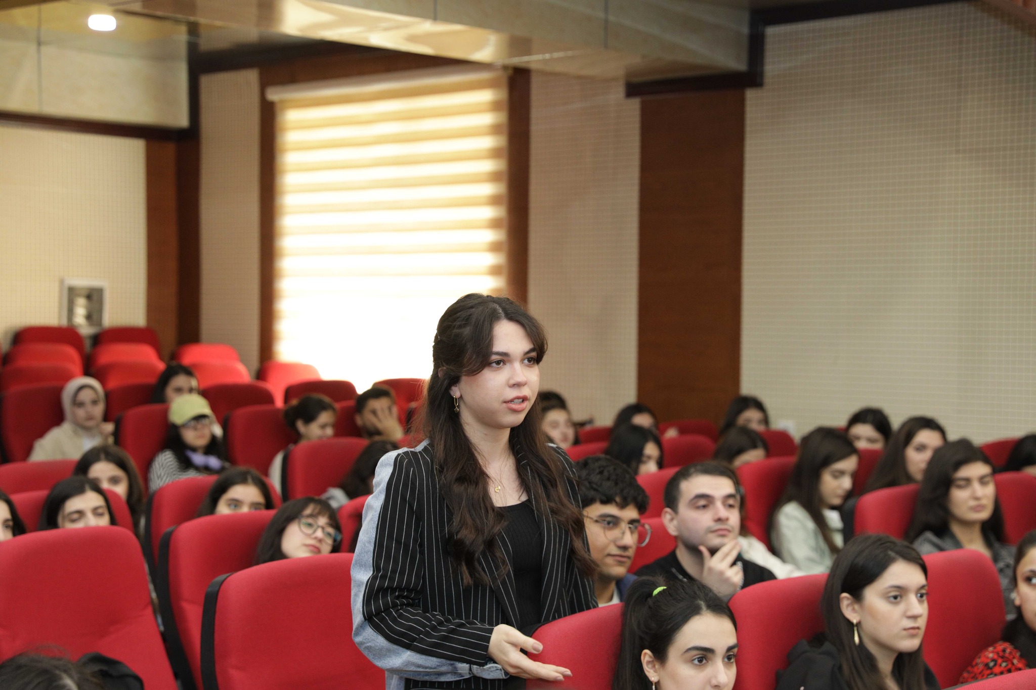 Türkiyə-Azərbaycan Universitetinin professoru BDU-da ustad dərsi keçib