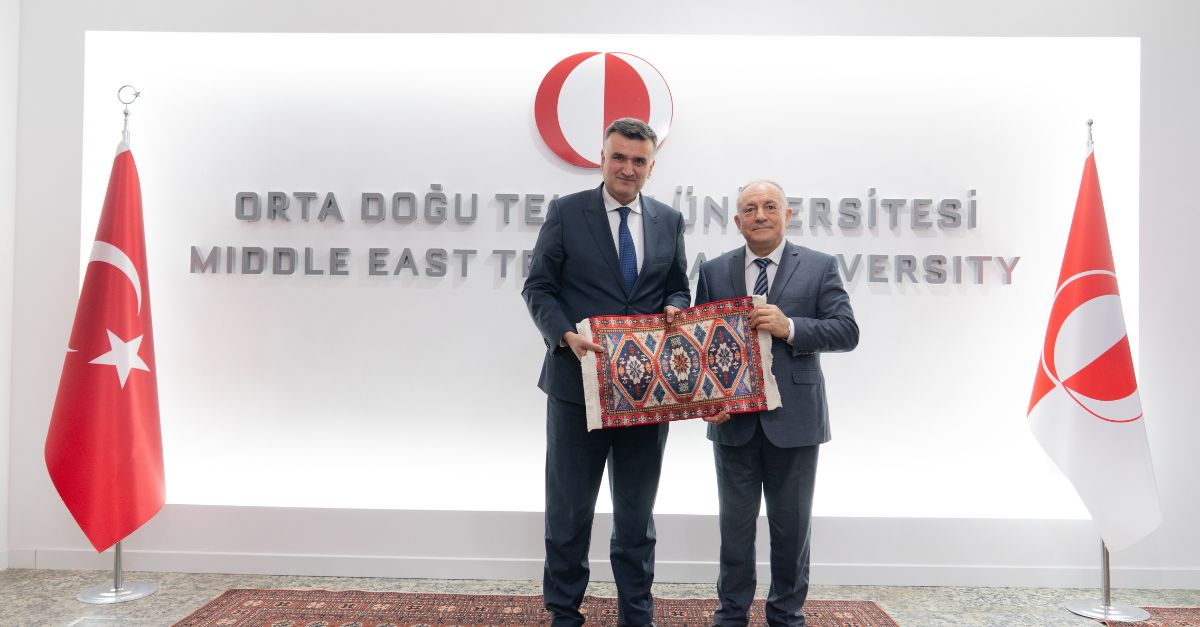 TAU-nun rektor əvəzi Vilayət Vəliyev Orta Doğu Texniki Universitetində səfərdə olub
