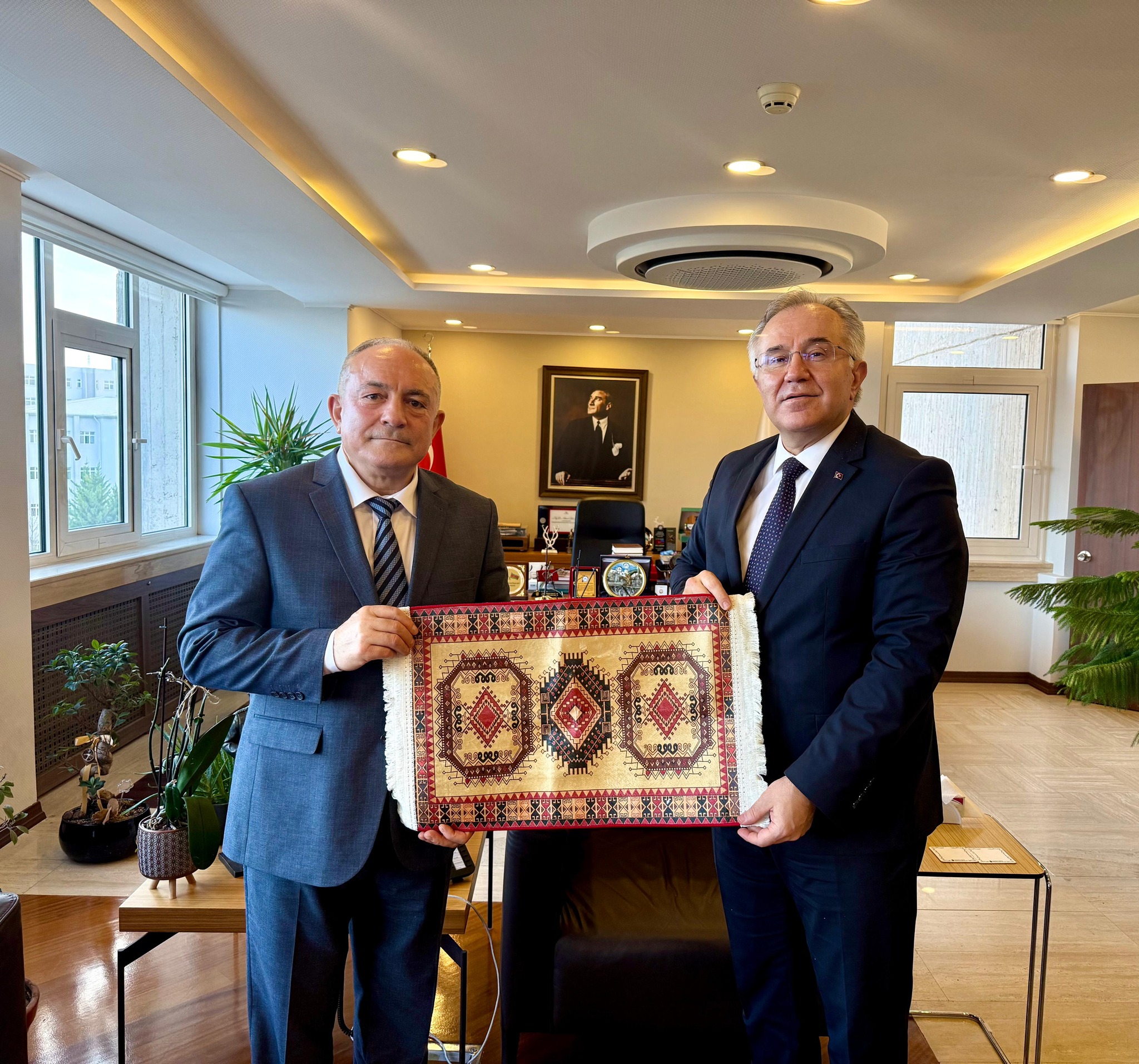 TAU-nun rektor əvəzi Vilayət Vəliyev Hacettepe Universitetində səfərdə olub