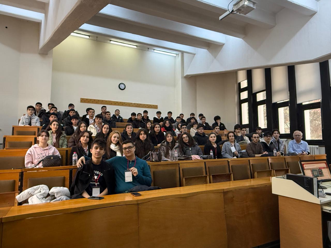 Türkiyə-Azərbaycan Universitetinin tələbələri Orta Doğu Texniki Universitetində səfərdə olub