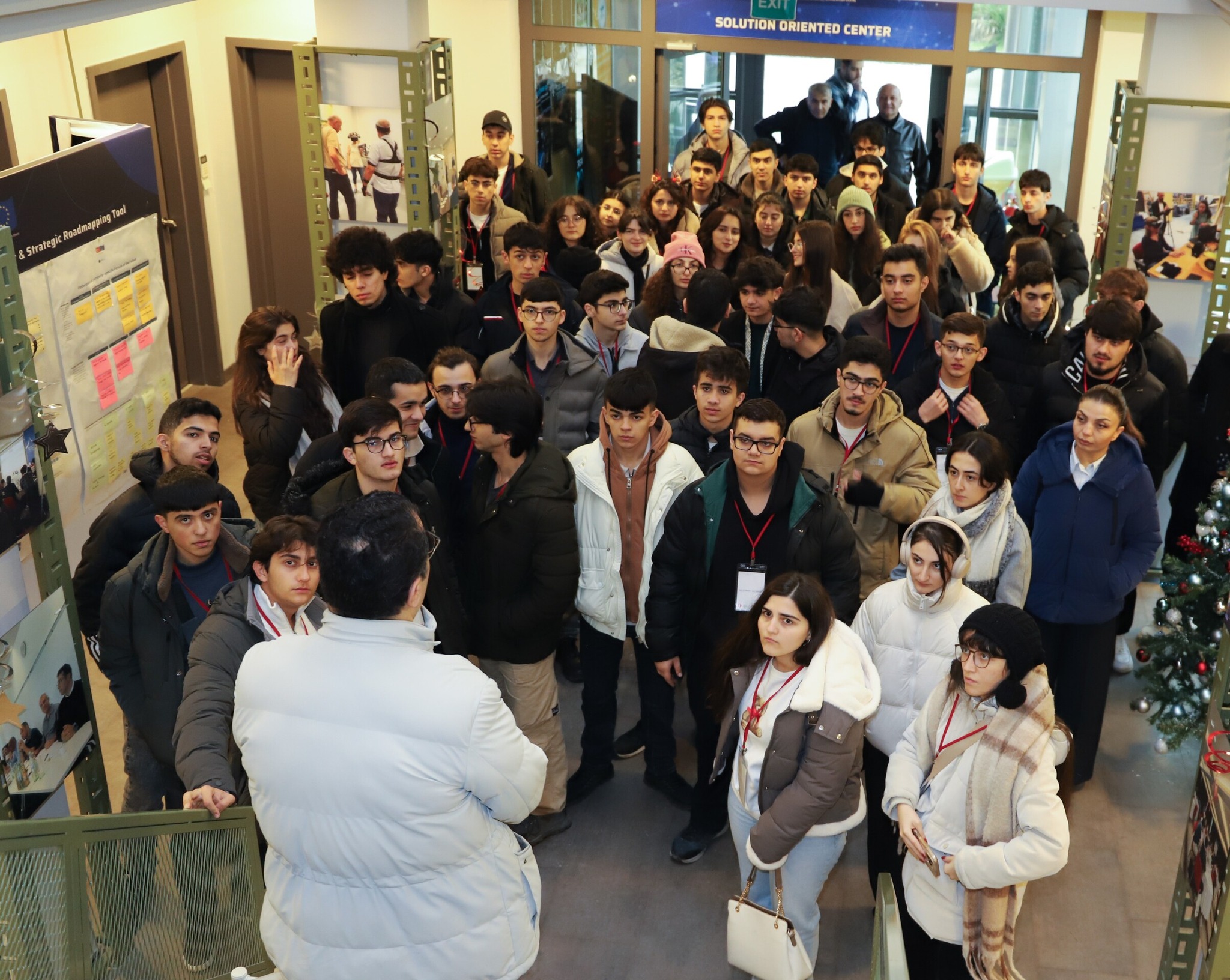 Türkiyə-Azərbaycan Universitetinin tələbələri Orta Doğu Texniki Universitetində səfərdə olub
