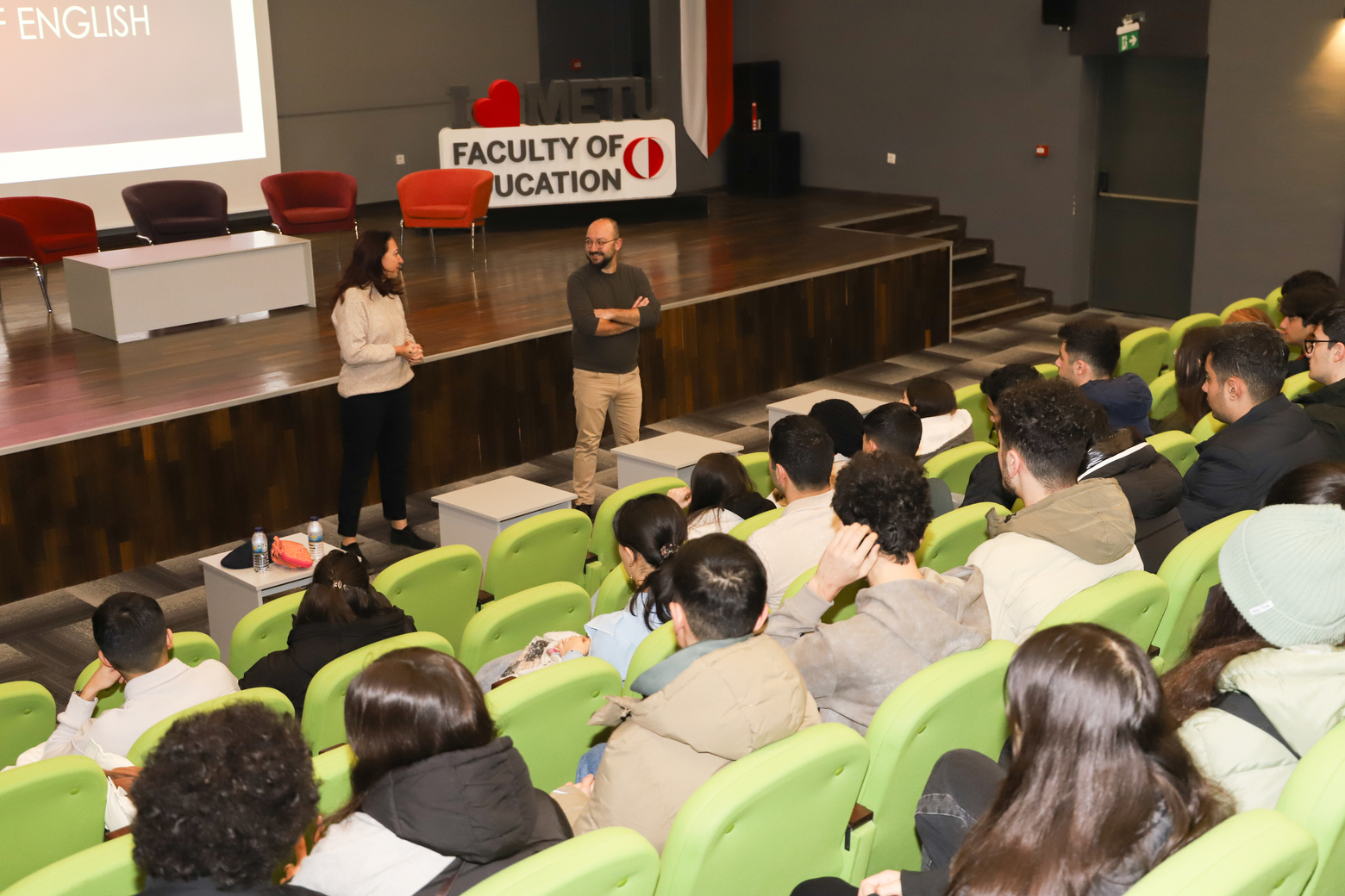 Türkiyə-Azərbaycan Universitetinin tələbələri Orta Doğu Texniki Universitetində səfərdə olub