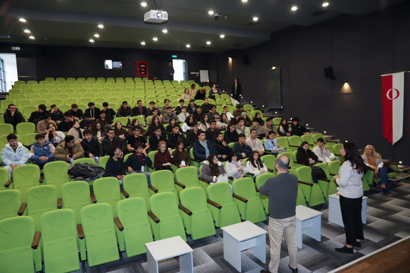 Türkiyə-Azərbaycan Universitetinin tələbələri Orta Doğu Texniki Universitetində səfərdə olub