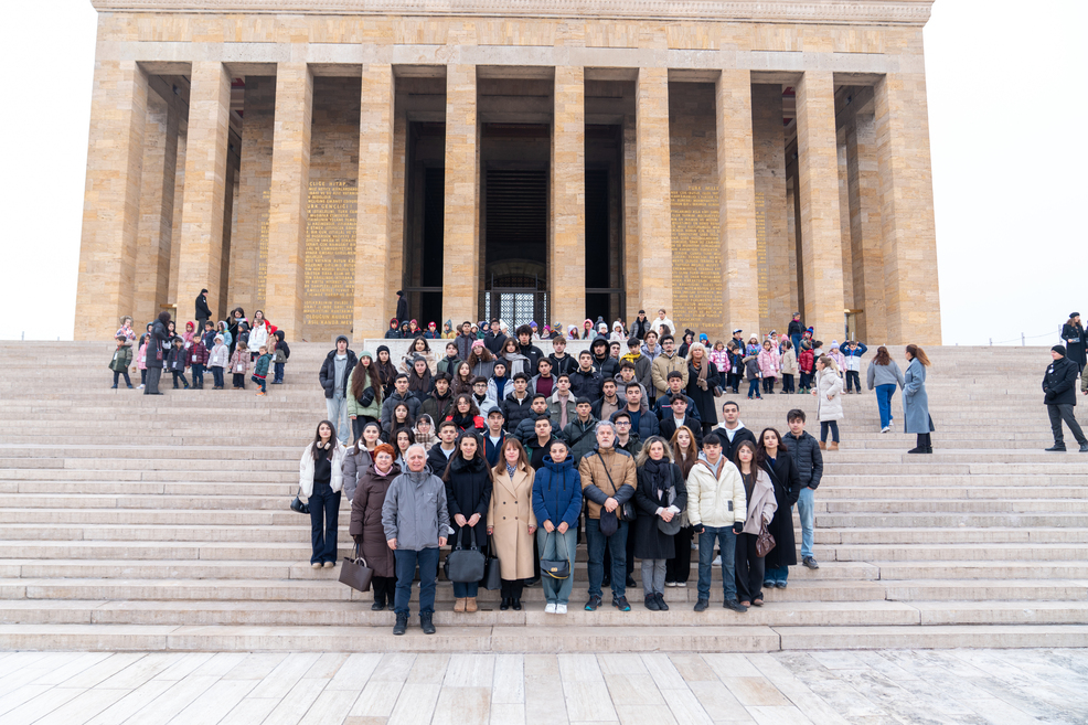 Türkiyə-Azərbaycan Universitetinin tələbələri Orta Doğu Texniki Universitetində səfərdə olub