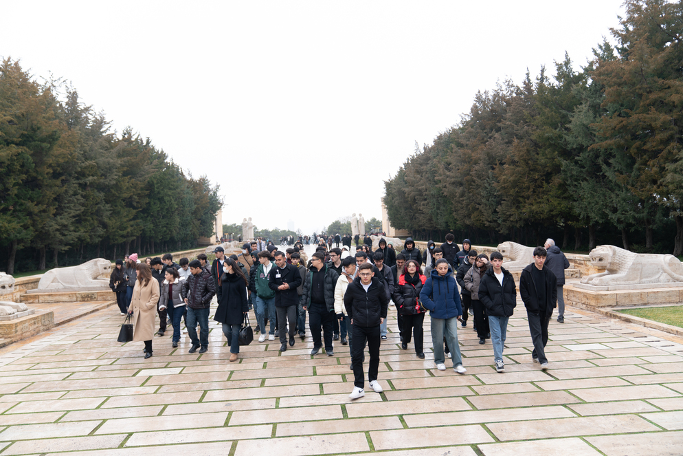 Türkiyə-Azərbaycan Universitetinin tələbələri Orta Doğu Texniki Universitetində səfərdə olub