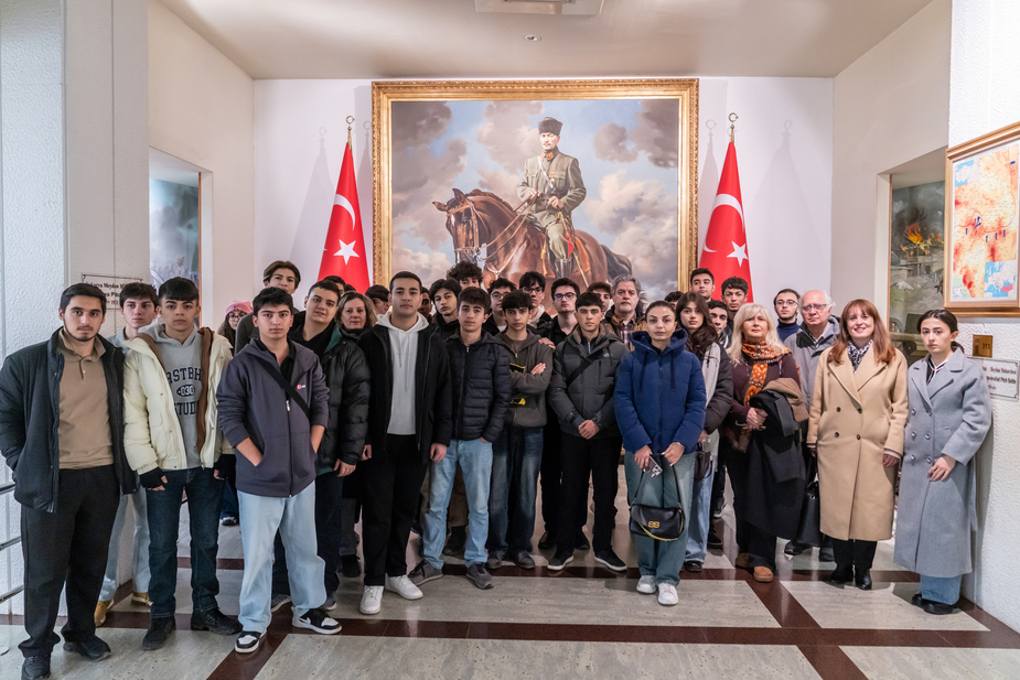 Türkiyə-Azərbaycan Universitetinin tələbələri Orta Doğu Texniki Universitetində səfərdə olub