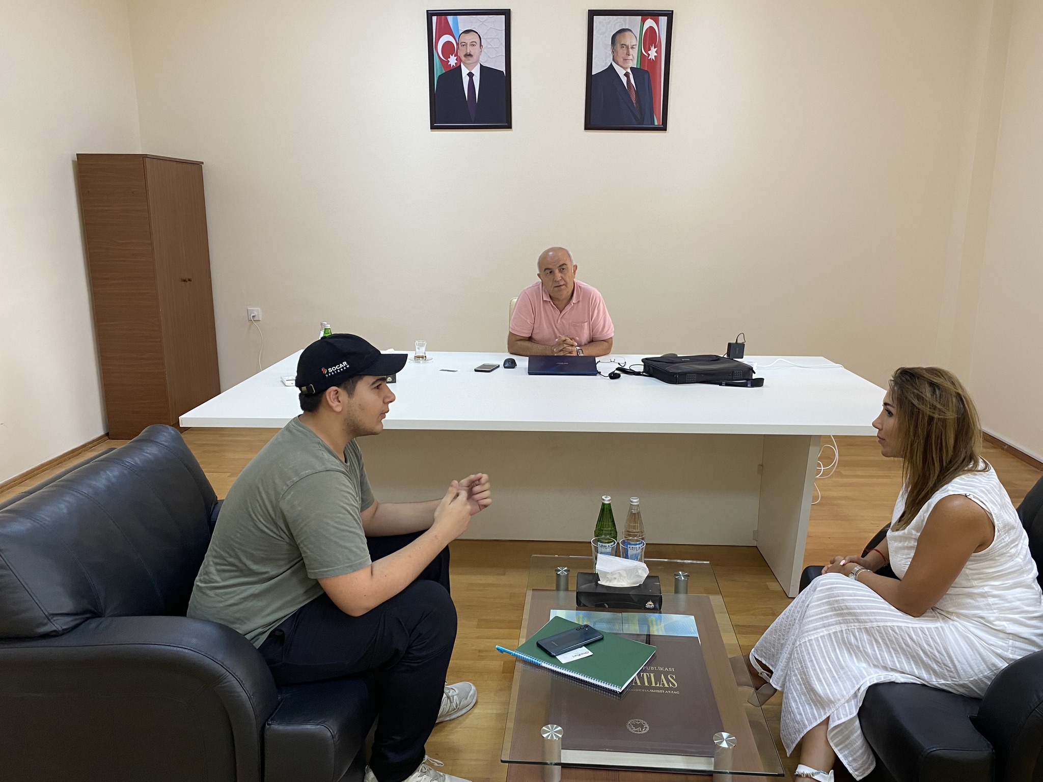 Abituriyentlər Türkiyə-Azərbaycan Universiteti ilə bağlı keçirilən “Açıq qapı” günündə iştirak edirlər