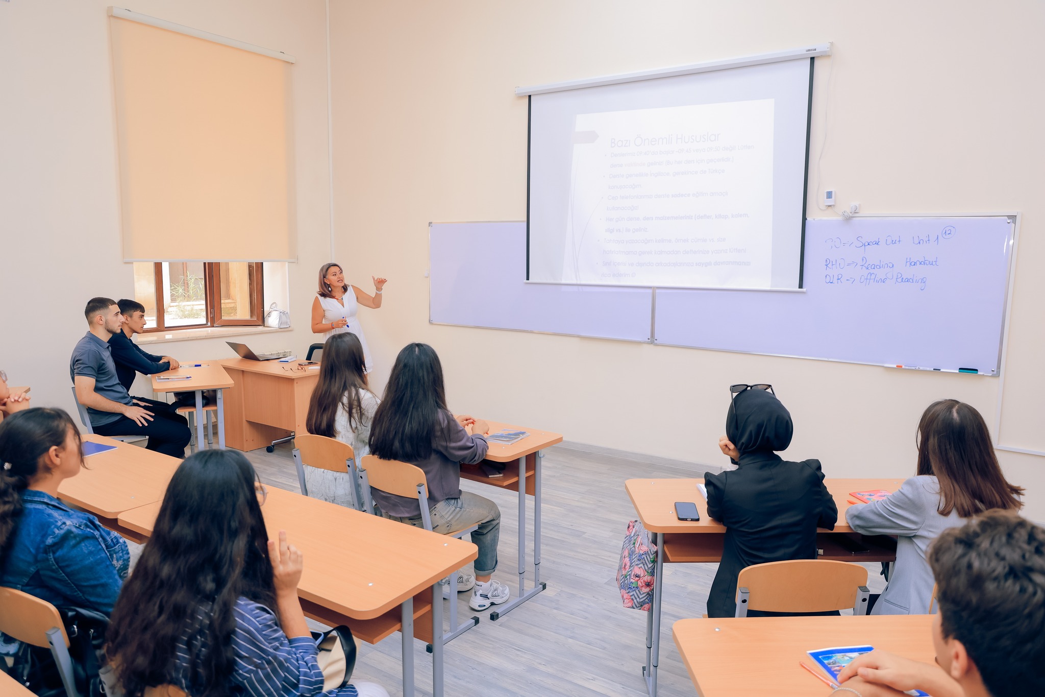 Türkiyə-Azərbaycan Universitetində ilk dərs günü