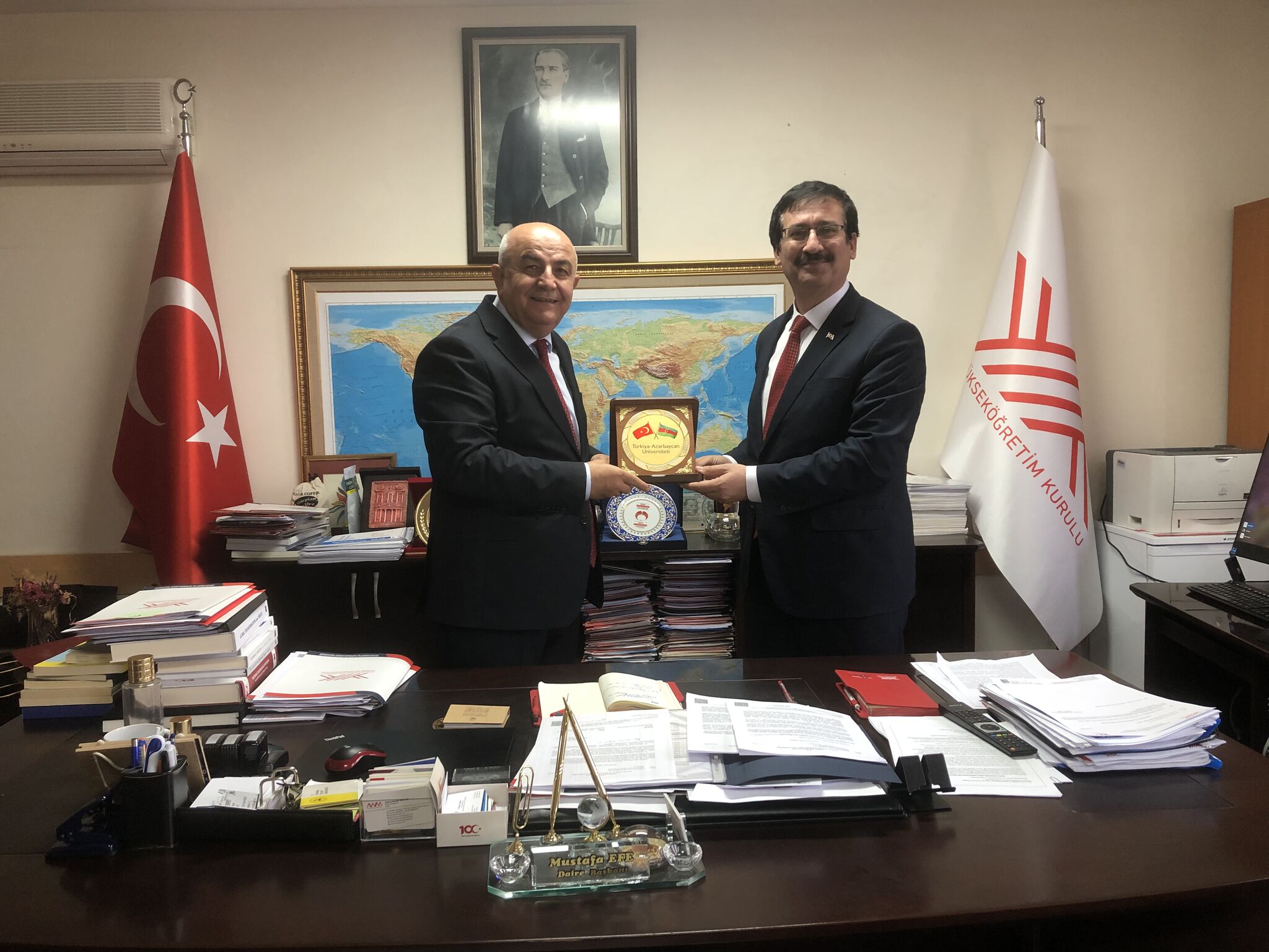 TAU prorektoru Türkiyədə səfərdə olub