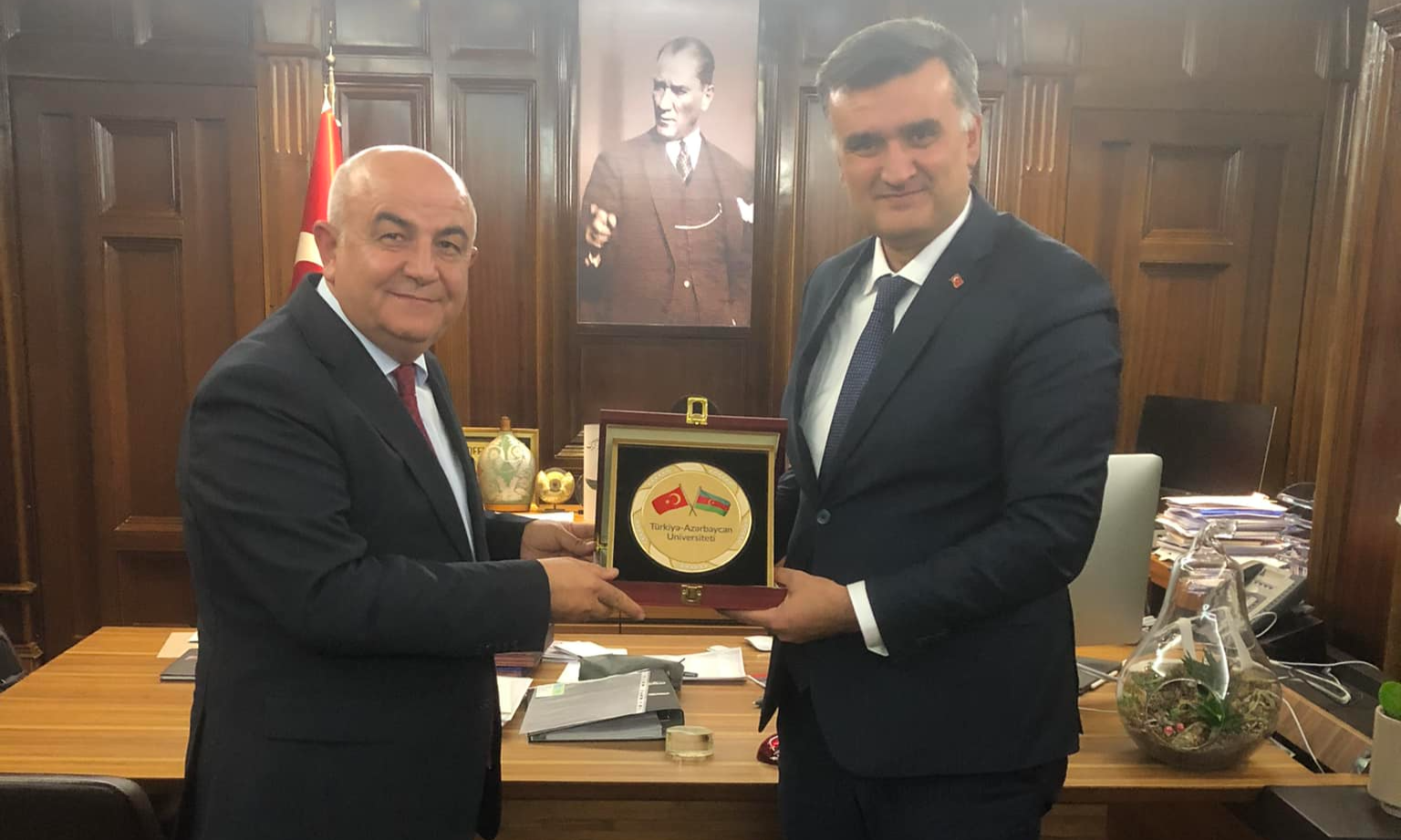 TAU prorektoru Türkiyədə səfərdə olub