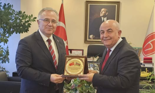 TAU prorektoru Türkiyədə səfərdə olub