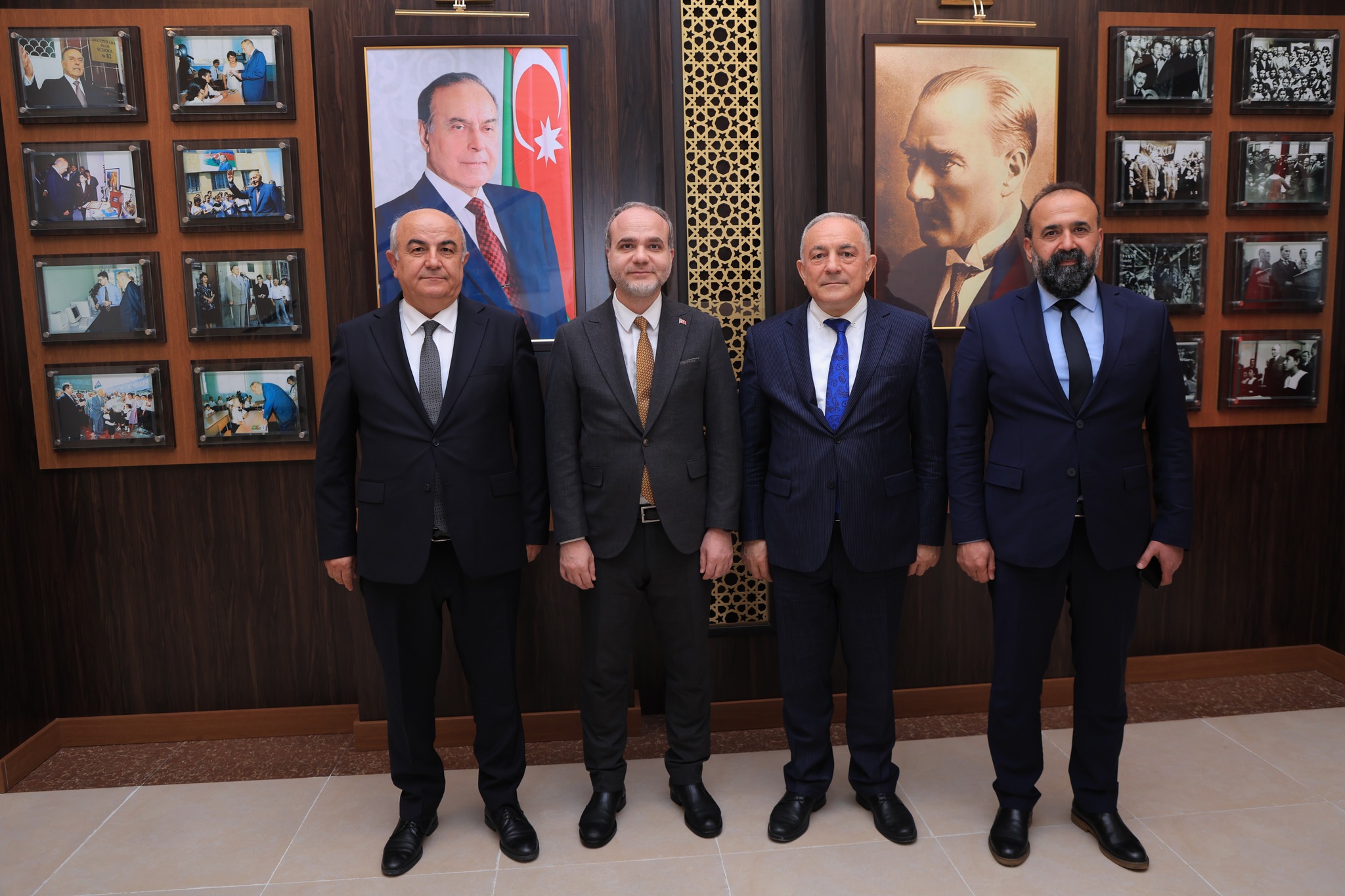 Niğde Ömer Halisdemir Universitetinin rektoru Türkiyə-Azərbaycan Universitetini ziyarət edib