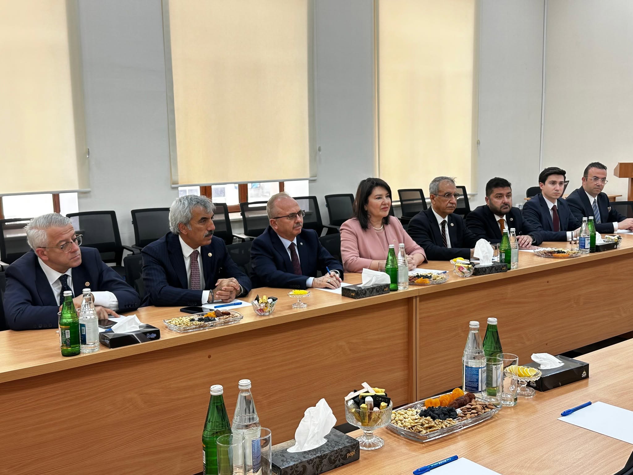 Türkiyə Böyük Millət Məclisinin millət vəkilləri TAU-da qonaq olublar