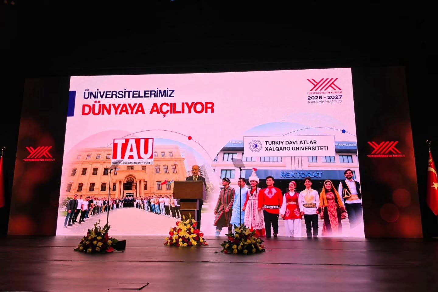 TAU rektoru Türkiyədə yeni tədris ilinin açılış tədbirində iştirak edib