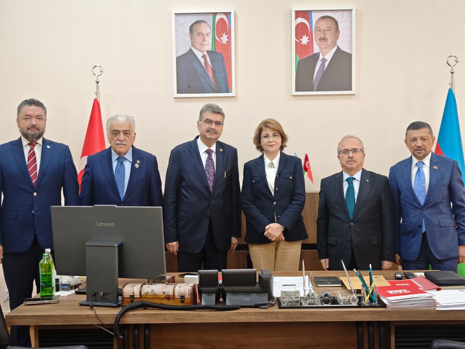 Türkiyənin millət vəkilləri və səfiri TAU-nu ziyarət edib