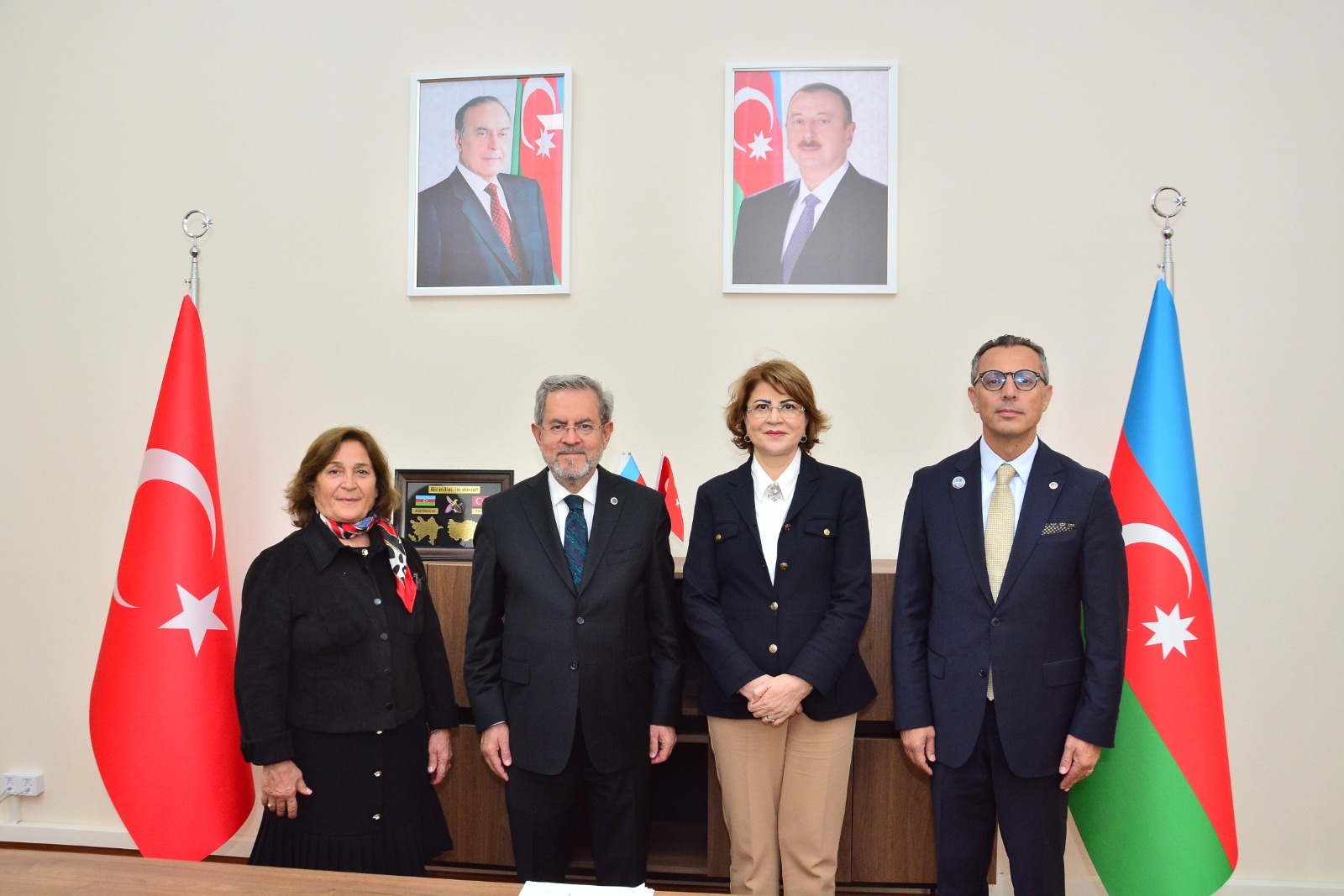 Ankara Universitetinin rektoru TAU-nu ziyarət edib